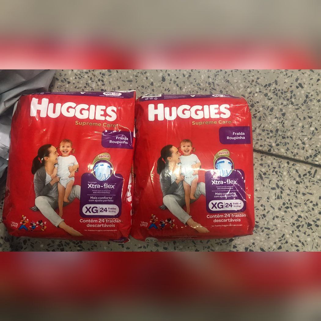 Fralda Huggies Supreme Care Roupinha XG 24 unidades