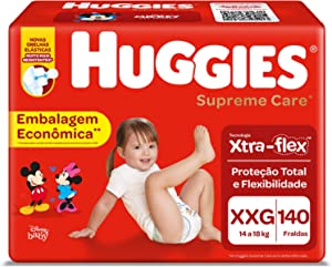 Fralda Huggies Supreme Care XXG - 140 fraldas