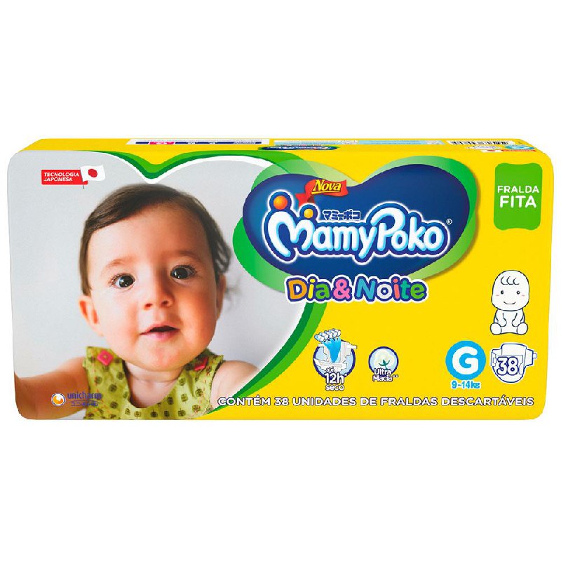 Fralda MamyPoko Dia&Noite Fita