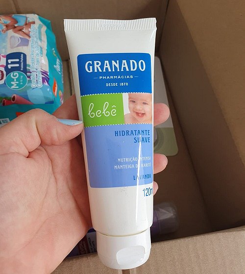 Hidratante Granado Bebê Lavanda 120Ml, Granado, Branco*