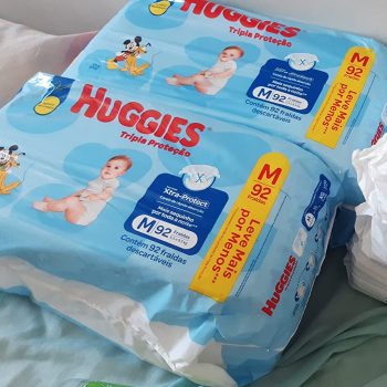 Fralda Huggies Tripla Proteção M – 92 Fraldas