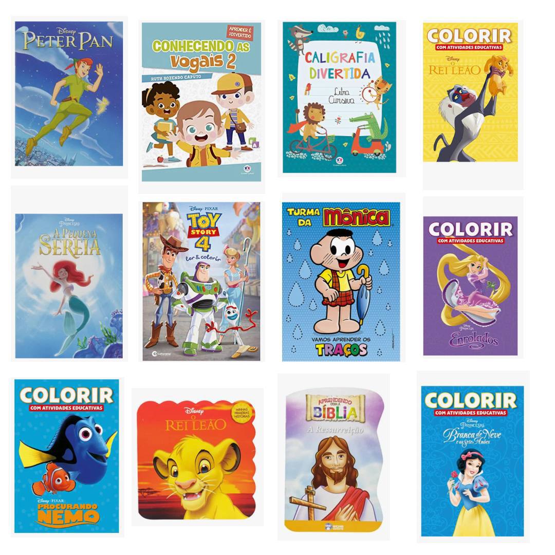 Livros Infantis - Diversos títulos A partir de  R$1,60