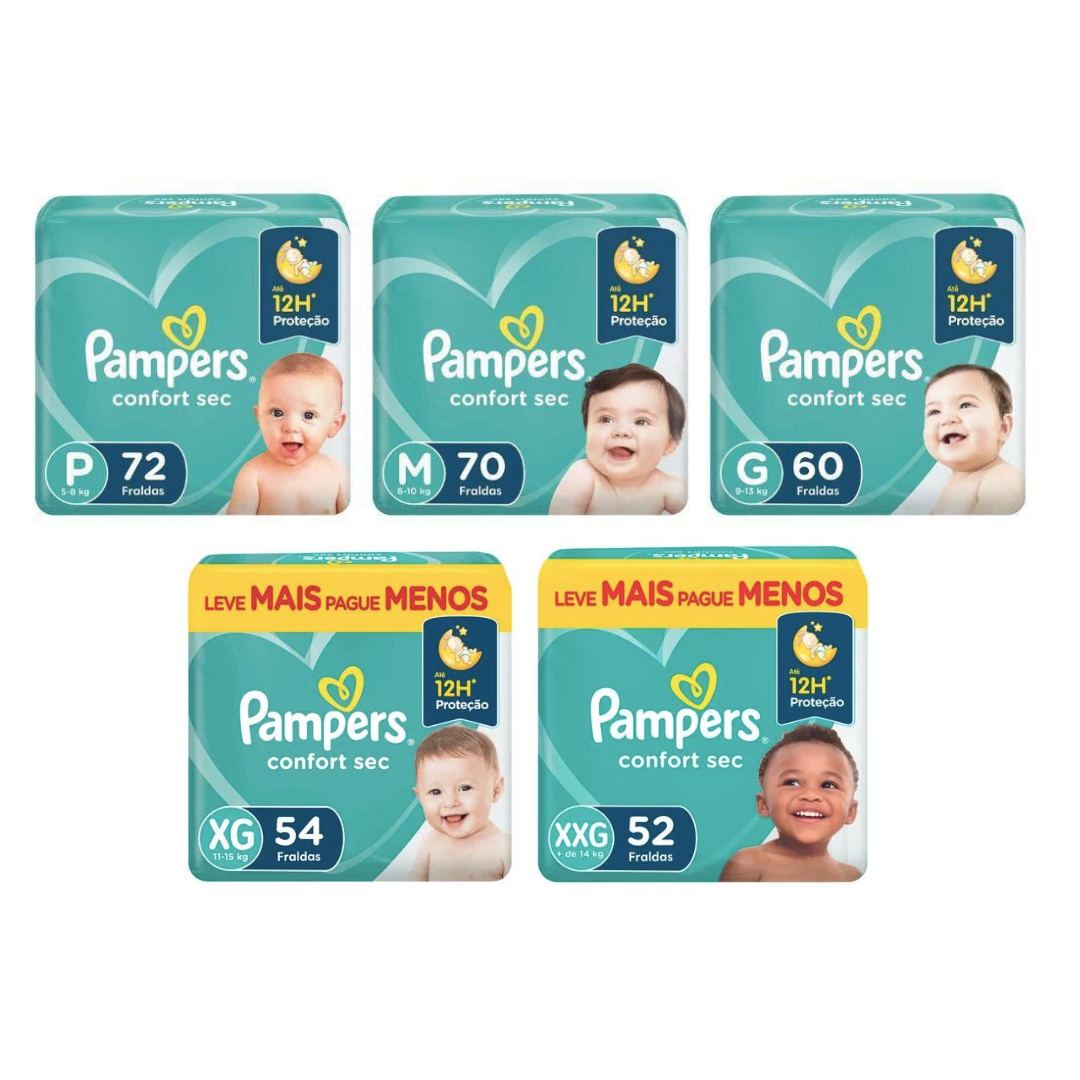Pampers Confort Sec