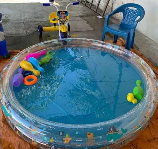 Piscina Redonda 180 L Mor Estampada*