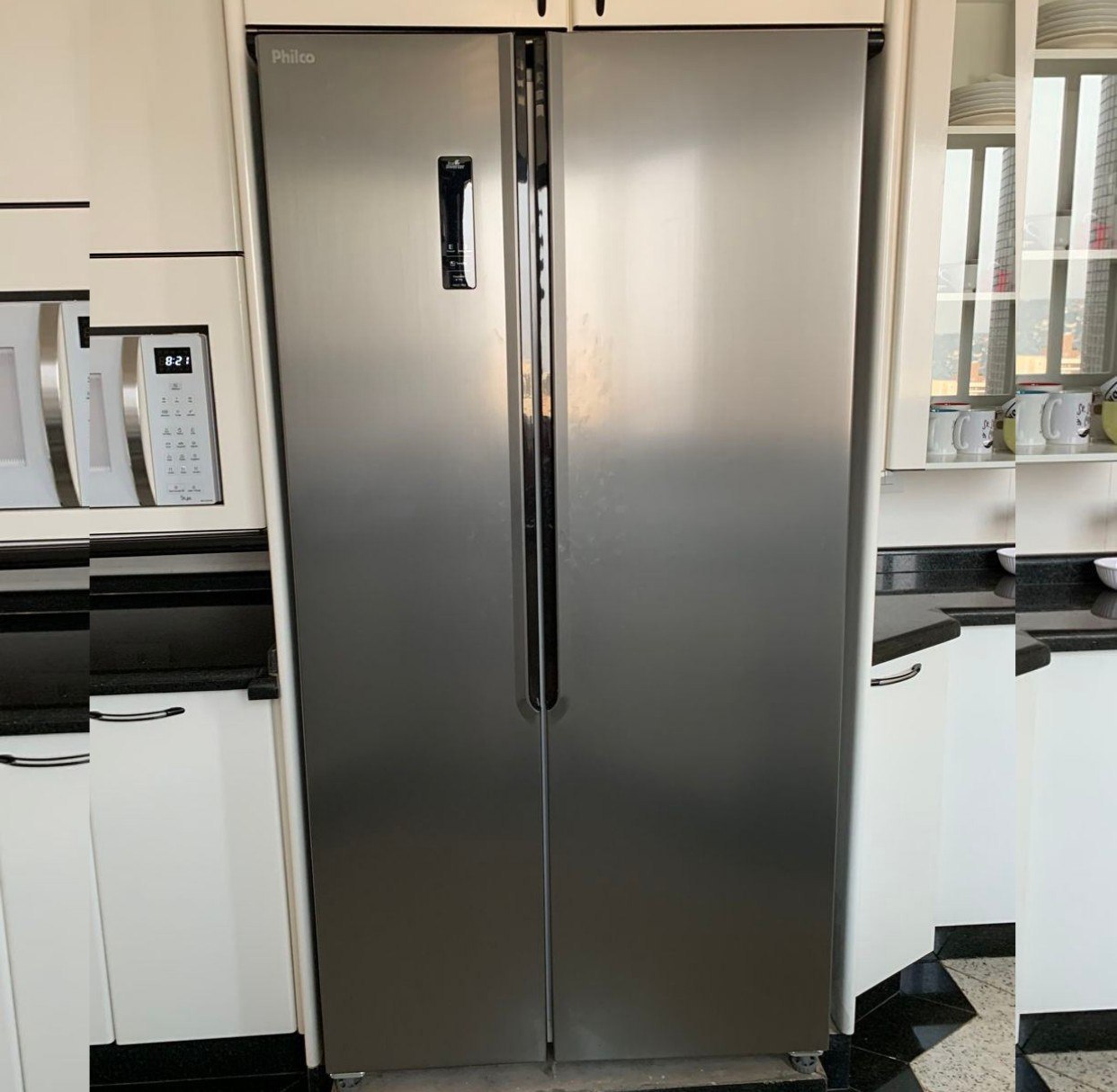 Refrigerador Philco PRF466I Eco Inverter Side By Side 437L