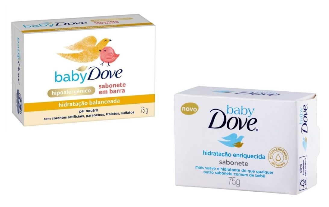 Sabonete em Barra Baby Dove 75g