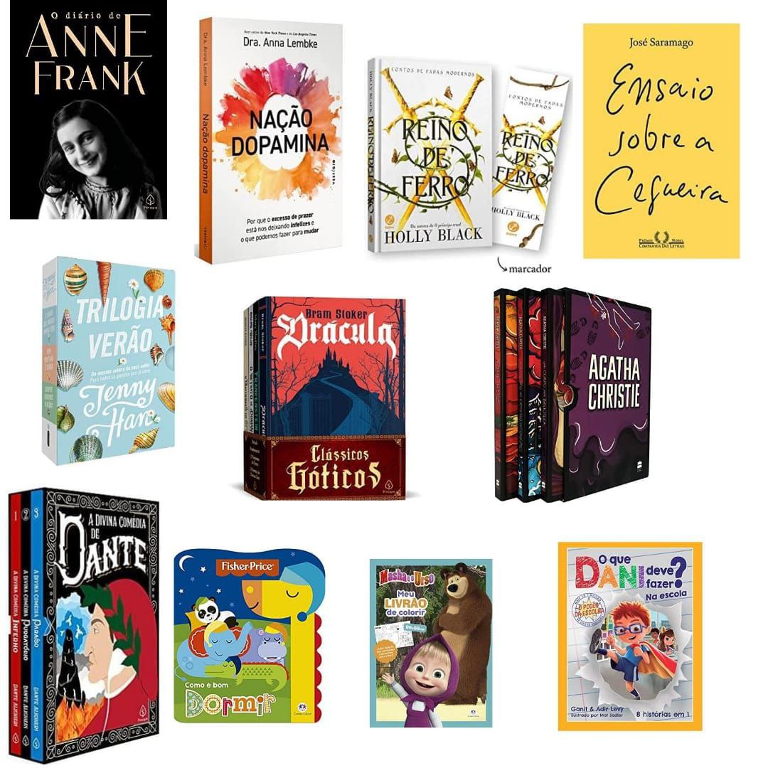Seleção de Livros mais bem avaliados