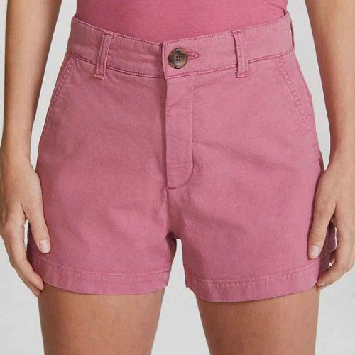 Shorts Feminino Básico Chino - Rosa*