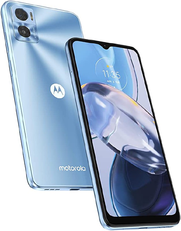 Smartphone Motorola Moto E22 4G 64GB 4GB RAM Azul