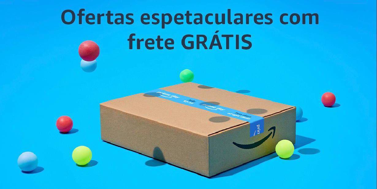Todas as ofertas que compartilhamos da Amazon tem Frete Grátis para Clientes Prime!