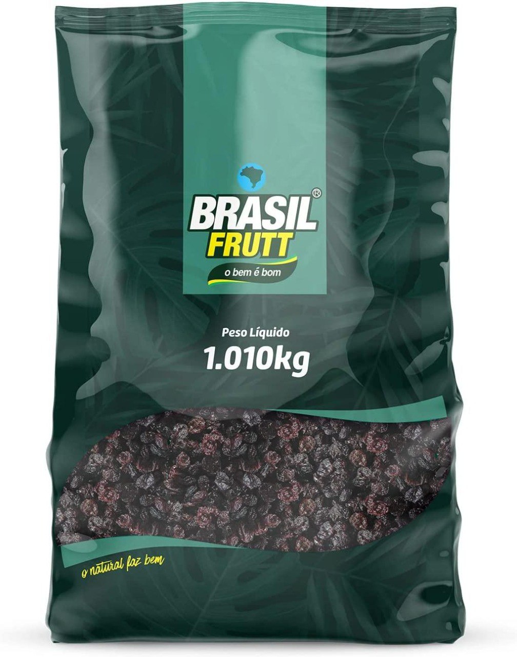 Uva Passa Escura sem Semente 1.010Kg sem Semente - Brasil Frutt