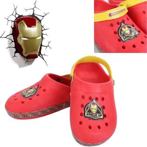 Babuche Infantil Marvel Homem De Ferro Masculina*