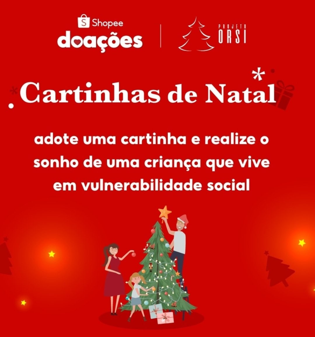 • Especial Cartinhas de Natal da Shopee