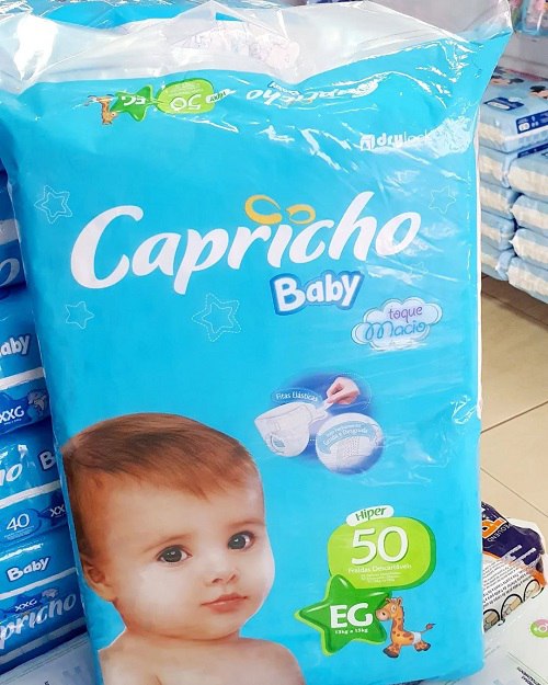 Fralda Capricho Baby Hiper Toque Macio