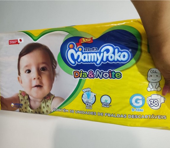 Fralda Fita MamyPoko Dia e Noite G - 38 Unidades