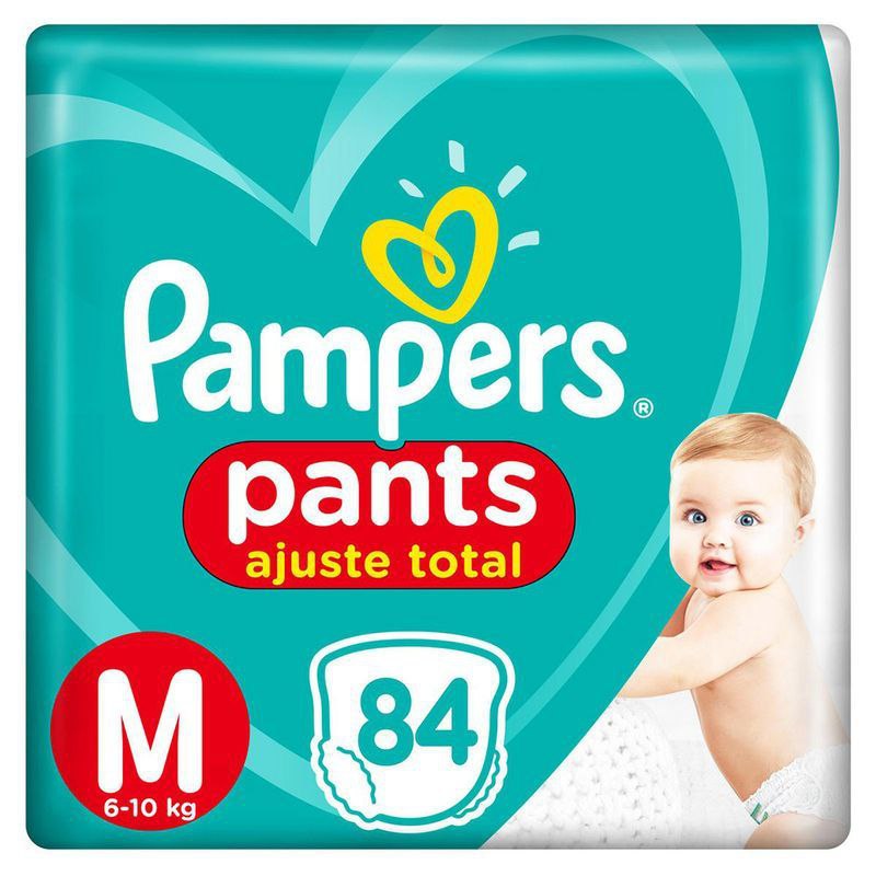 Fralda Pampers Pants Ajuste Total