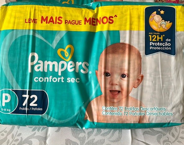 Pampers Confort Sec - Vários tamanhos