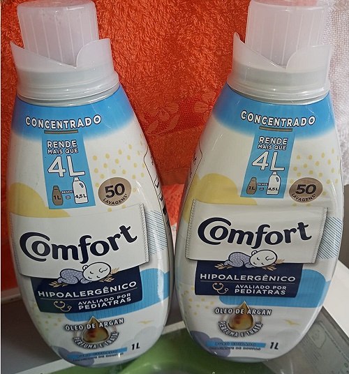 Amaciante Concentrado Comfort Puro Cuidado 1 L