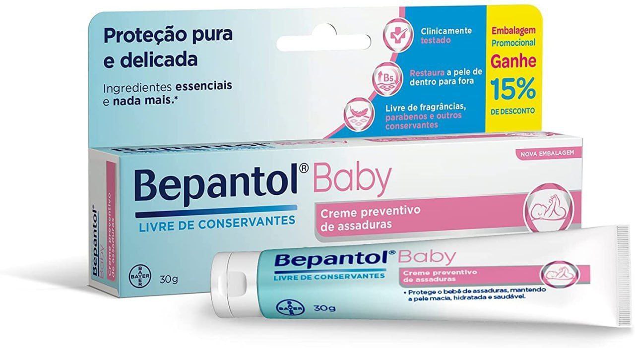 Bepantol Baby Creme Preventivo de Assaduras Para Bebês