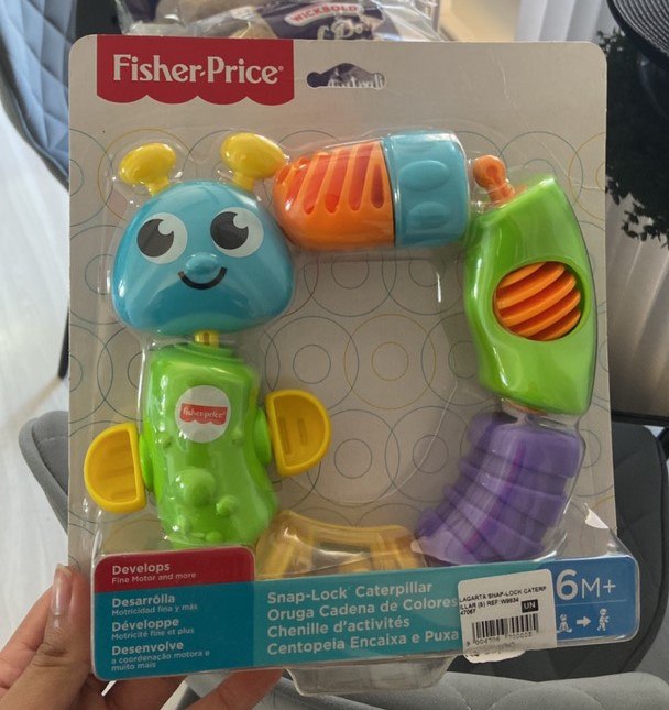 Bichinho de Atividades Lagarta - Fisher-Price