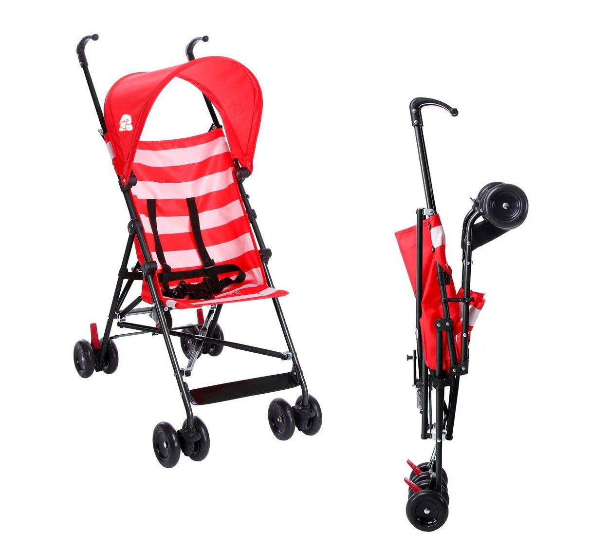 Carrinho Guarda-Chuva Malibu 15kgs Vermelho Multikids Baby