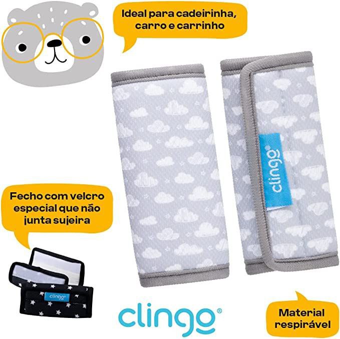 Clingo Protetores De Cinto De Segurança Nuvem