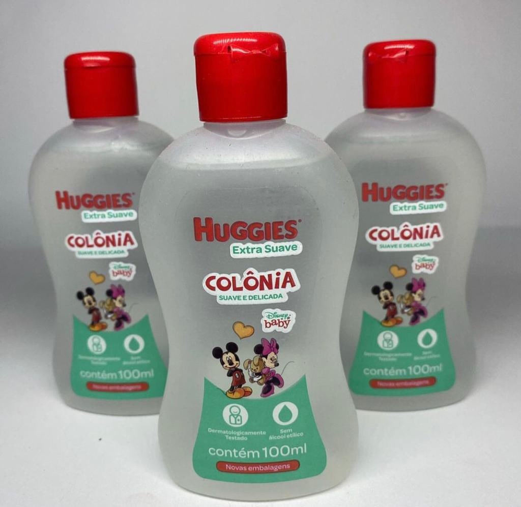 Colônia Infantil Huggies Extra Suave 100ml
