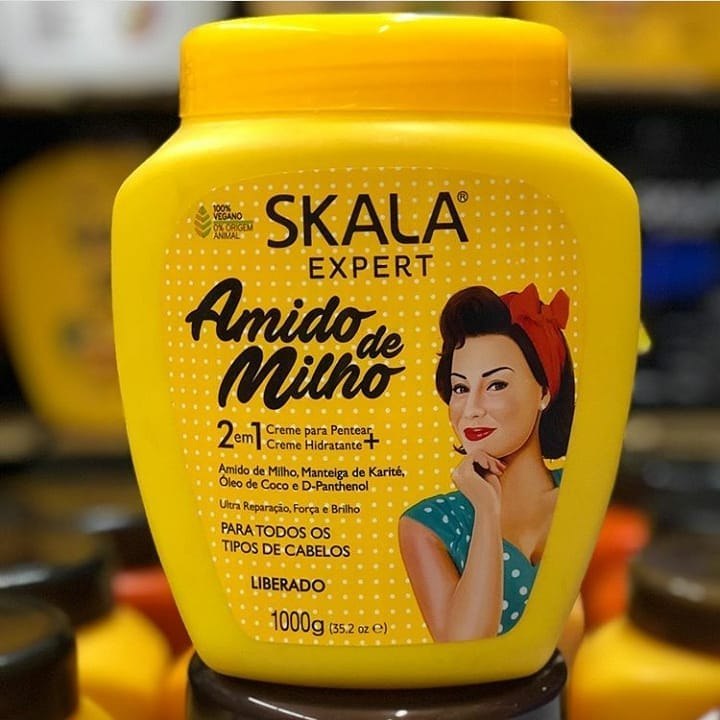 Creme Tratamento 1Kg Amido de Milho, Skala, Skala