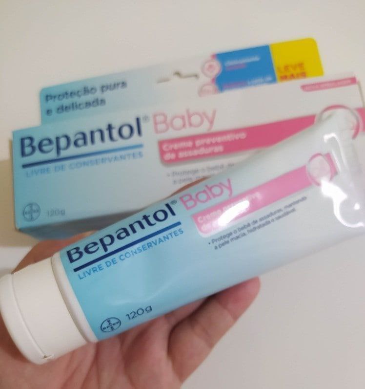 É o tubão de 120g de Bepantol!