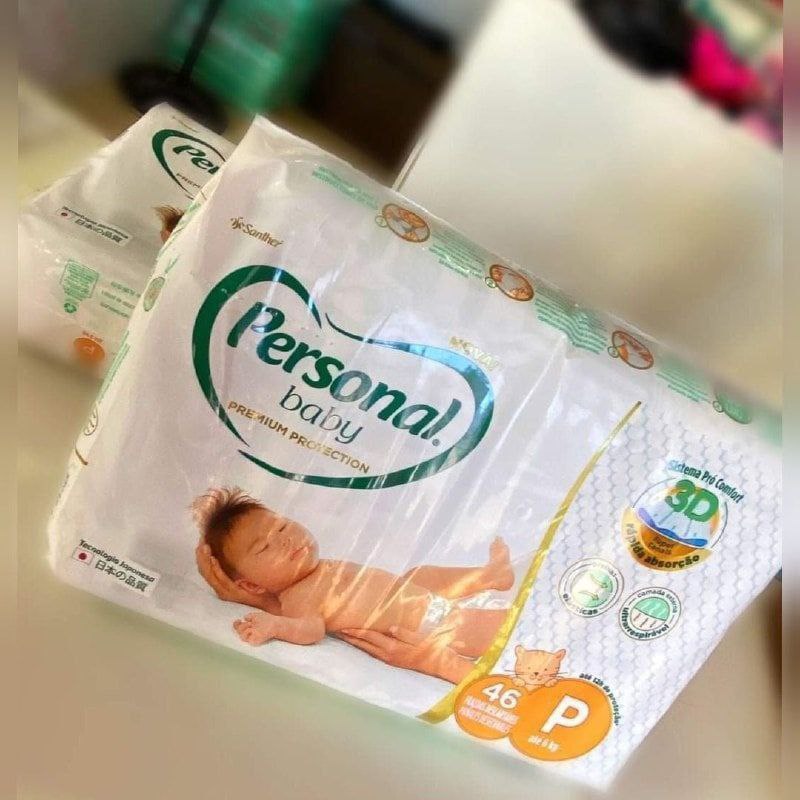 Fralda Baby Premium Protection Pequena 46Pads, Personal