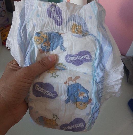 Fralda Babysec Premium Galinha Pintadinha P com 20