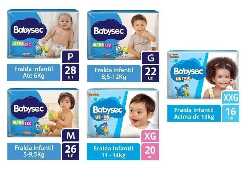 Fralda Babysec Ultrasec