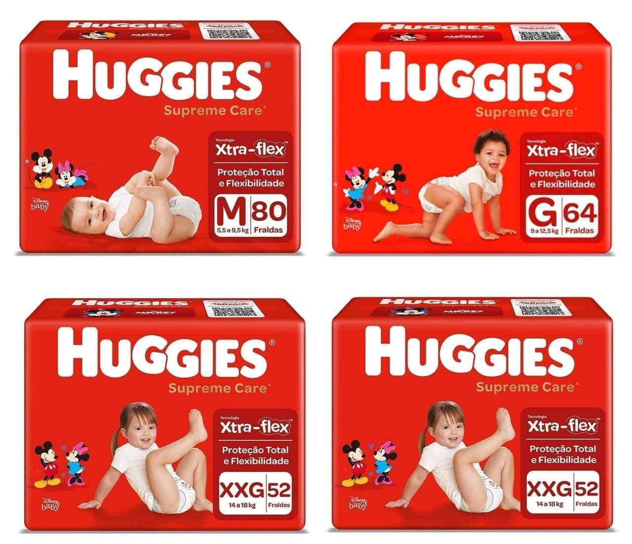 Fralda Huggies Supreme Care