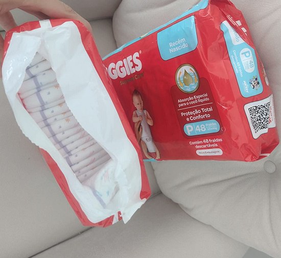 Fralda Huggies Supreme Care P - 48 Unidades
