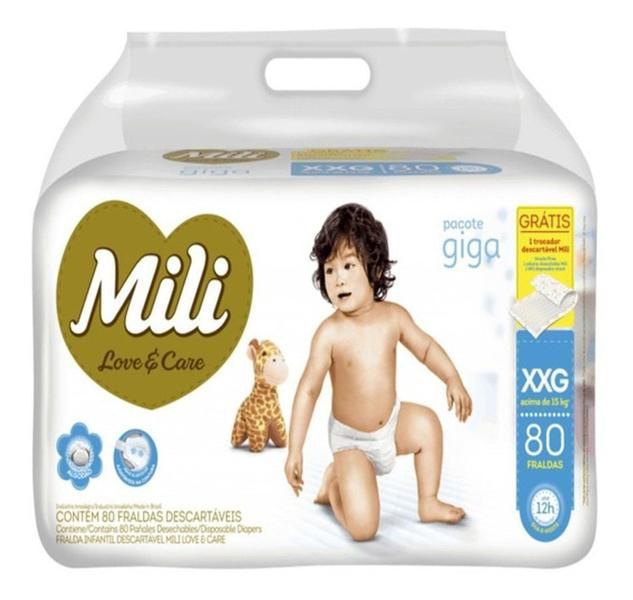 Fralda Mili Love Care Giga