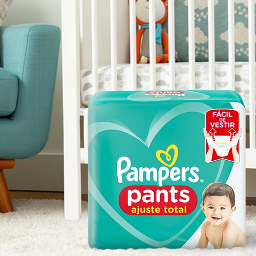 Fralda Pampers Pants Ajuste Total
