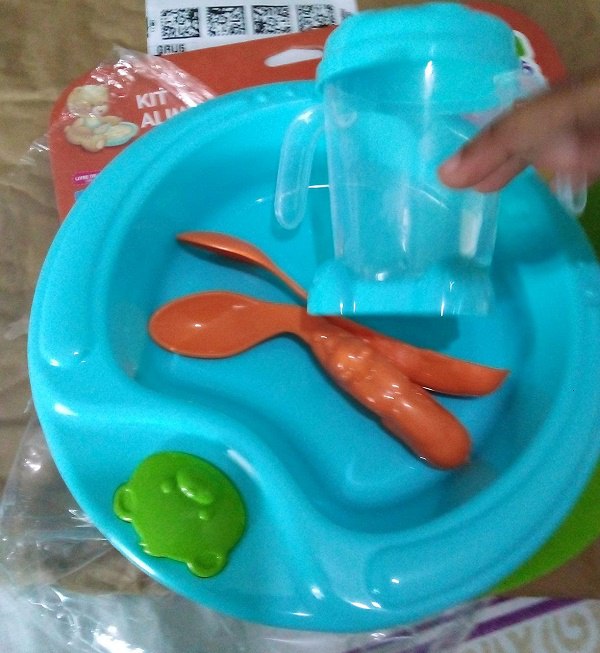 Kit Alimentação Colore Adoleta Bebê