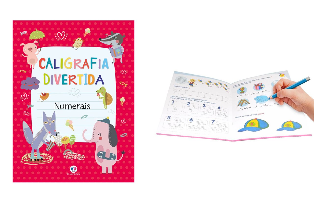 Livros Caligrafia Divertida