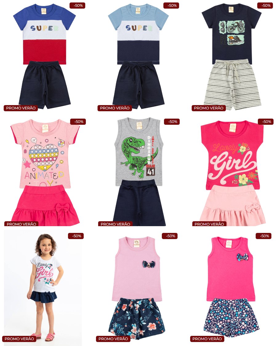 Looks Infantis lindos!!