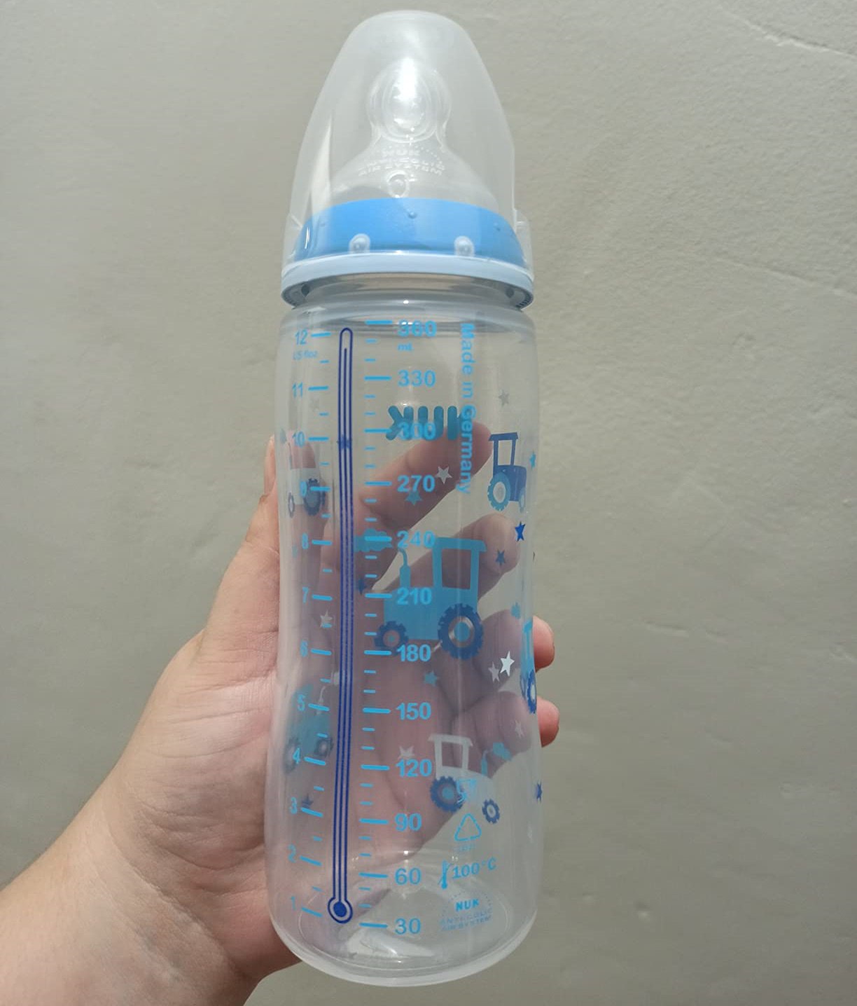 Mamadeira NUK FC Temp. Control S2 com 360ml