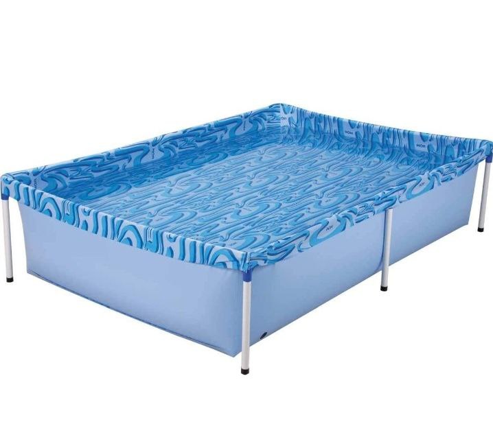 Piscina 1000 L Retangular, Mor, Multicor
