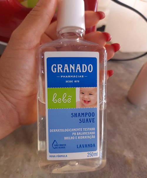 Shampoo Bebê Lavanda Granado 250ml