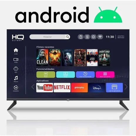 SMART ANDROID 32"por R$ 949 🔝
