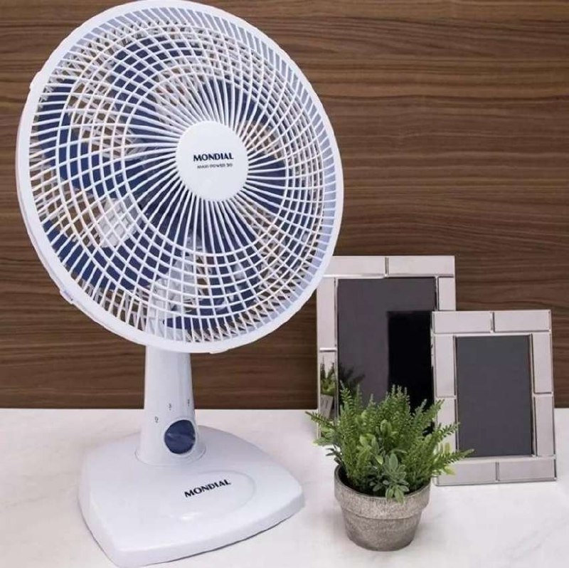 Ventilador de Mesa Mondial Super Power VSP-30-W - 30cm 3 Velocidades