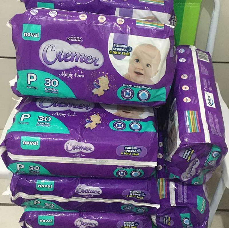 👶 30 fraldas, Saindo a partir de: R$ 0,69 cada‼️