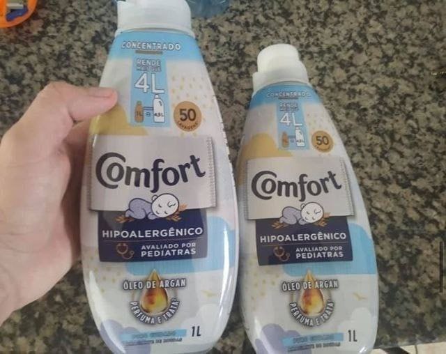 Amaciante Concentrado Comfort Puro Cuidado 1 L