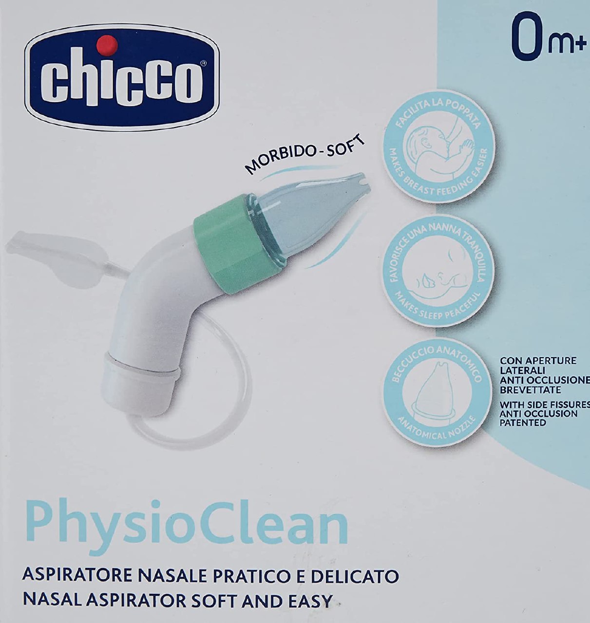 Aspirador Nasal Physioclean, Chicco, Branco*