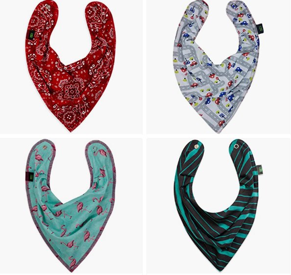 Babador Bandana Impermeável, Gumii (VÁRIAS Estampas!)