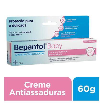 Bepantol Baby Creme Preventivo de Assaduras Para Bebês, Bepantol, 60G