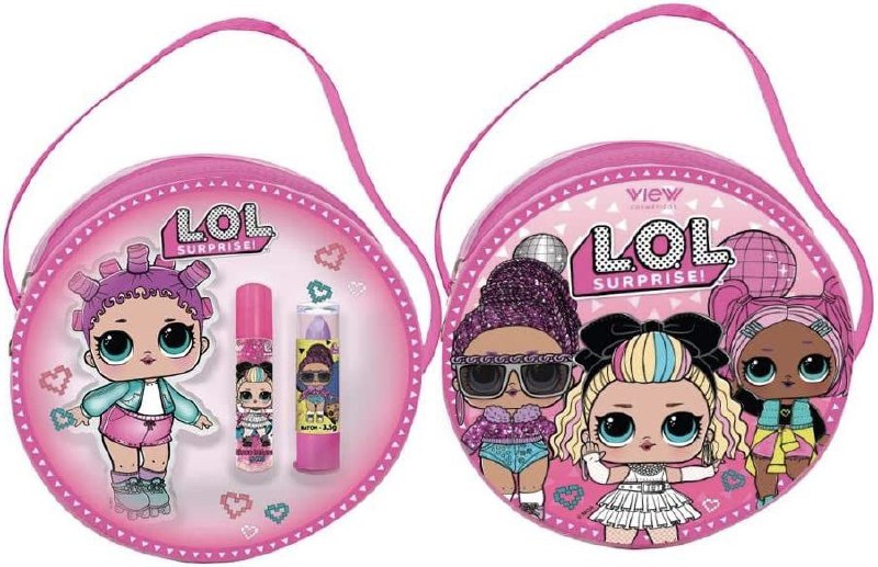 Bolsinha LOL com maquiagem infantil, View
